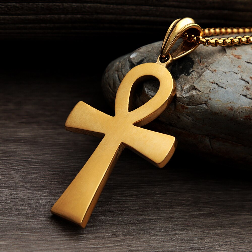 Ankh Cross Pendant Necklace - Hermetic Amulet