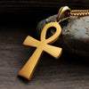 Ankh Cross Pendant Necklace - Hermetic Amulet