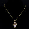 Evil Eye (Hamsa) Hand of Fatima Pendant Necklace