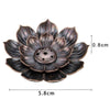 Bronze Lotus Plate Incense Holder