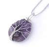 Tree of Life Crystals Necklace Pendant