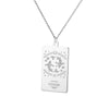 Zodiac Astrology Sign Pendant Necklace