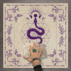 Purple Snake & Lotus Flower Alter Cloth