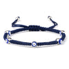 Evil Eye Braided Bracelet for Protection & Luck