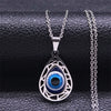 Evil Eye (Hamsa) Hand of Fatima Pendant Necklace