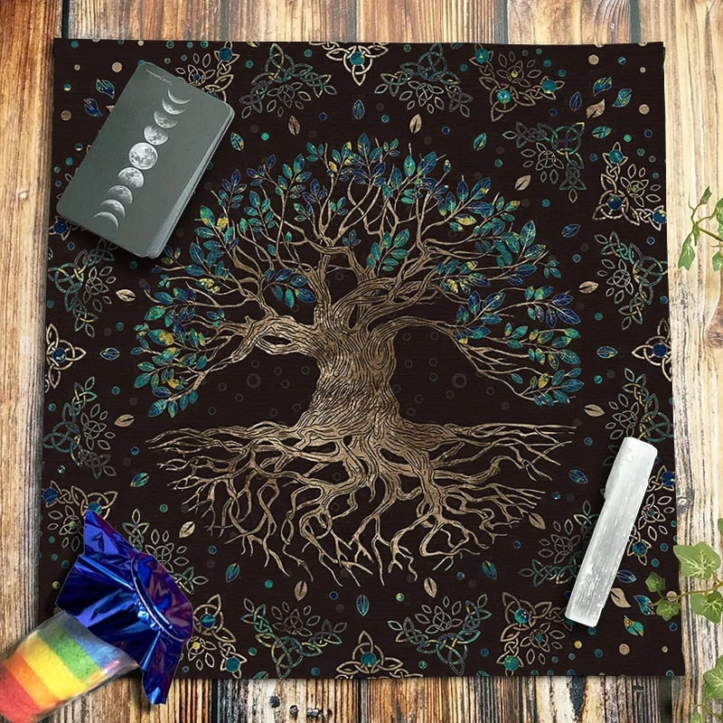 Tree of Life Tarot & Altar Cloth