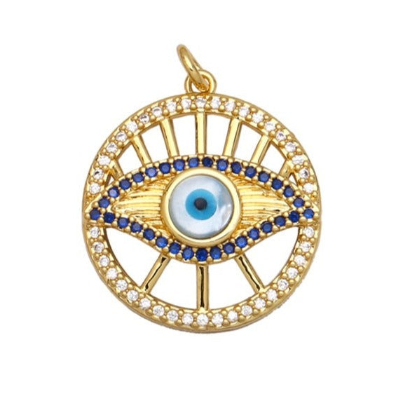 Evil Eye Dream Catcher Pendants