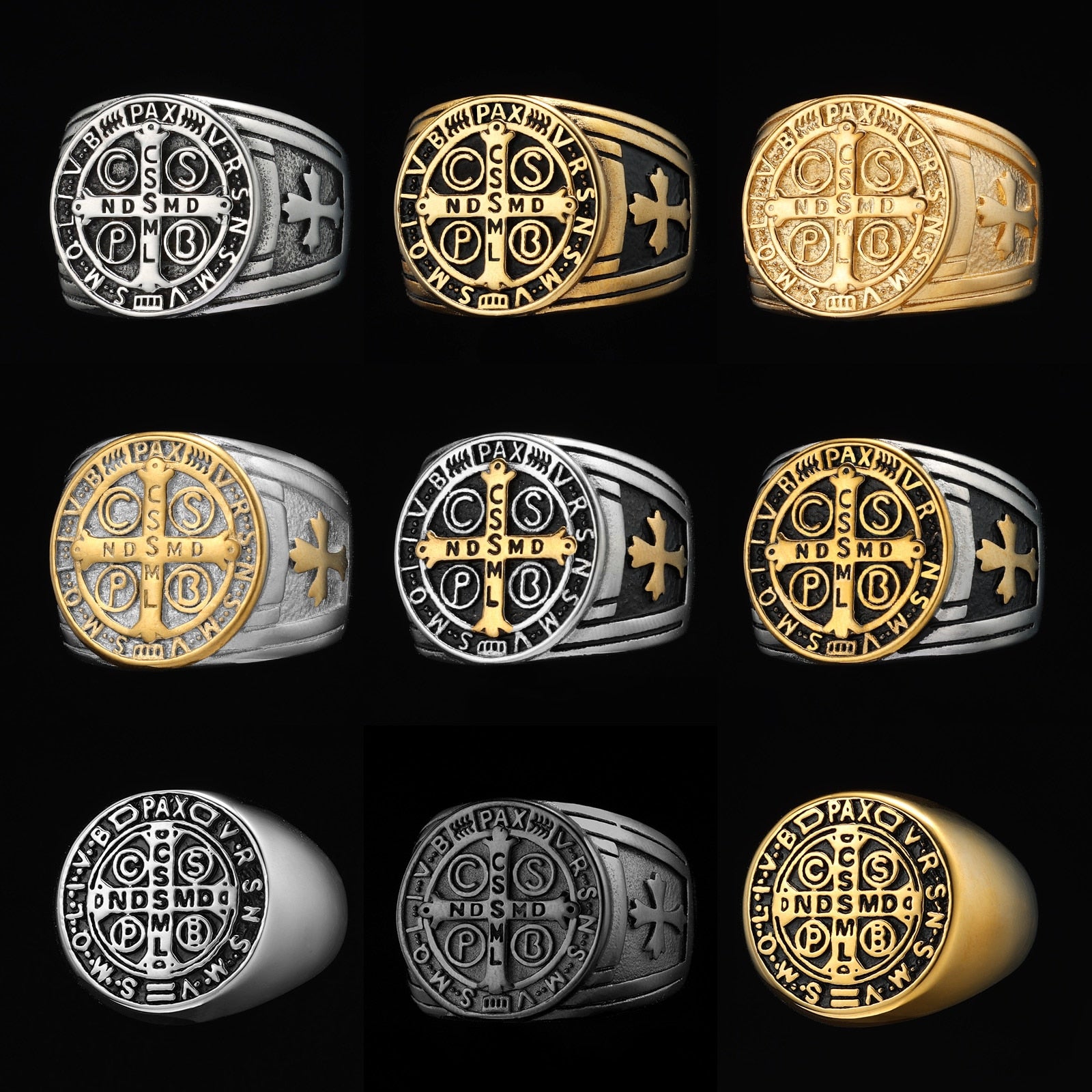 Saint Benedict Medal Ring