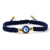 Evil Eye Braided Bracelet for Protection & Luck