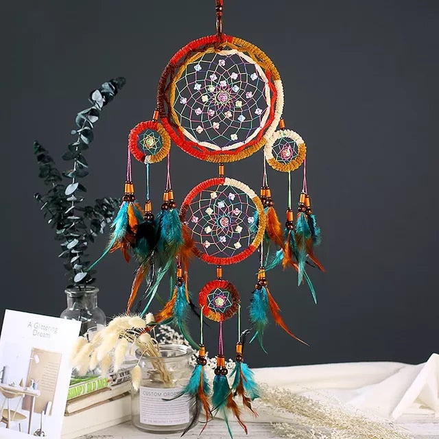 Handmade Five-ring Dream Catcher