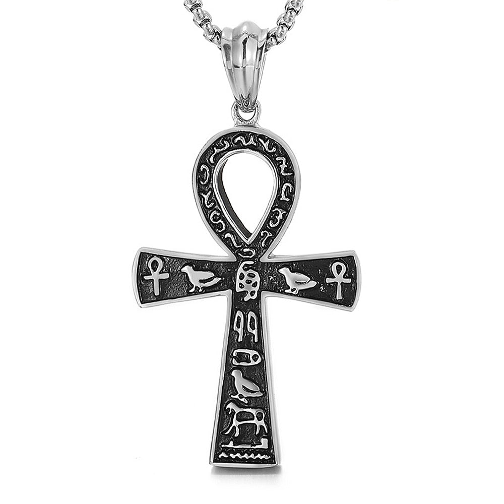 Ankh Cross Pendant Necklace - Hermetic Amulet