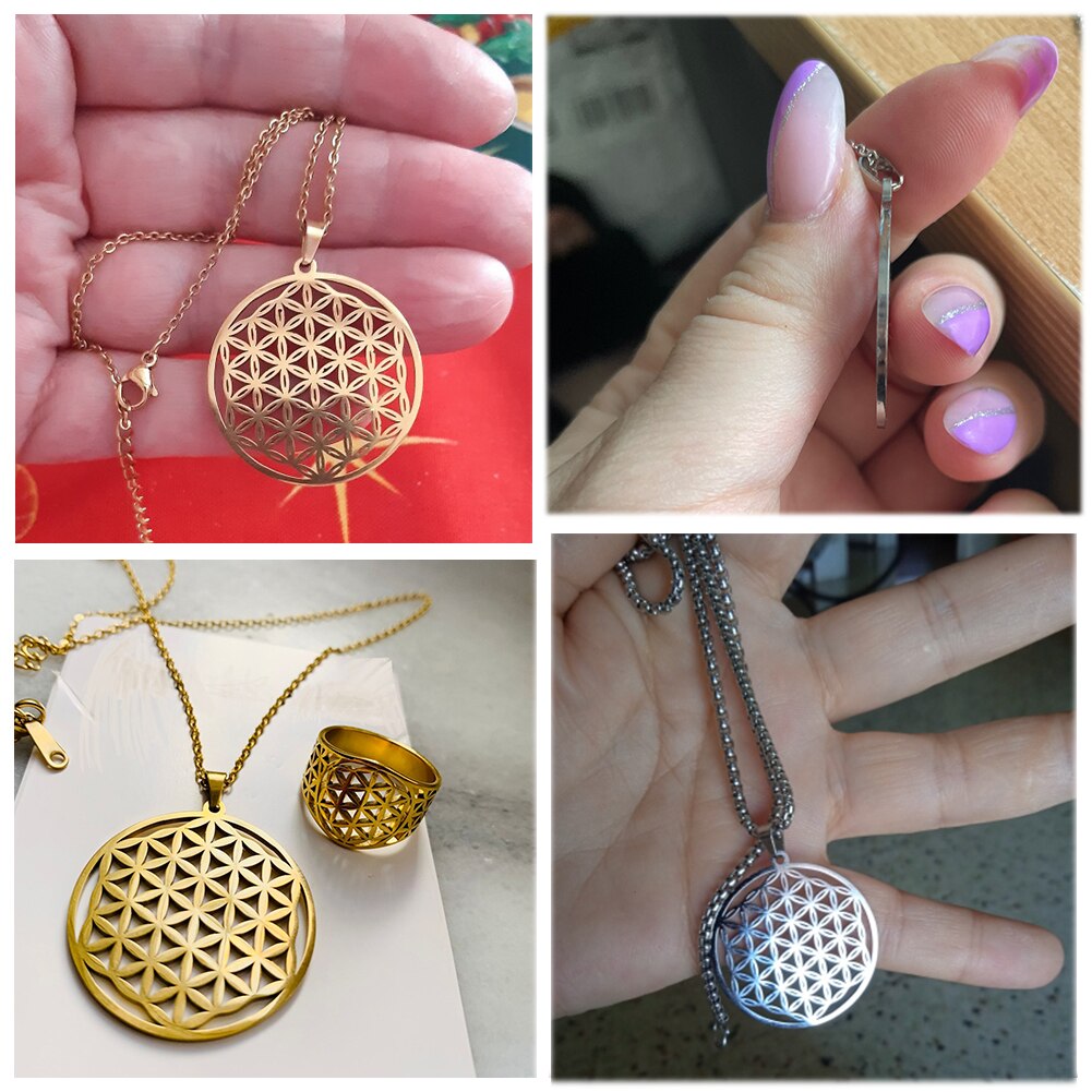 Flower of Life Pendent Necklace