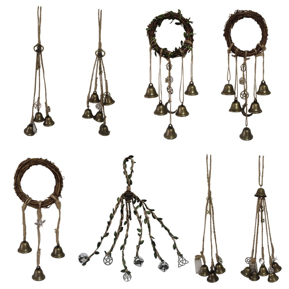 Handmade Weaving Witch Wind Chime