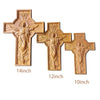 Christ Ascension Holy Cross Wooden Carving