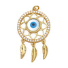 Evil Eye Dream Catcher Pendants