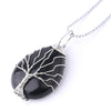 Tree of Life Crystals Necklace Pendant