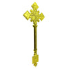 Blessing Crucifix (9 Inches in Gold & Silver)