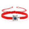 Evil Eye Braided Bracelet for Protection & Luck