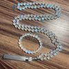 108 Bead Mala Handmade w/ Natural Austrian Crystal