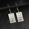 Tarot Drop Earrings of the Major Arcana