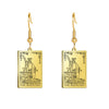 Tarot Drop Earrings of the Major Arcana