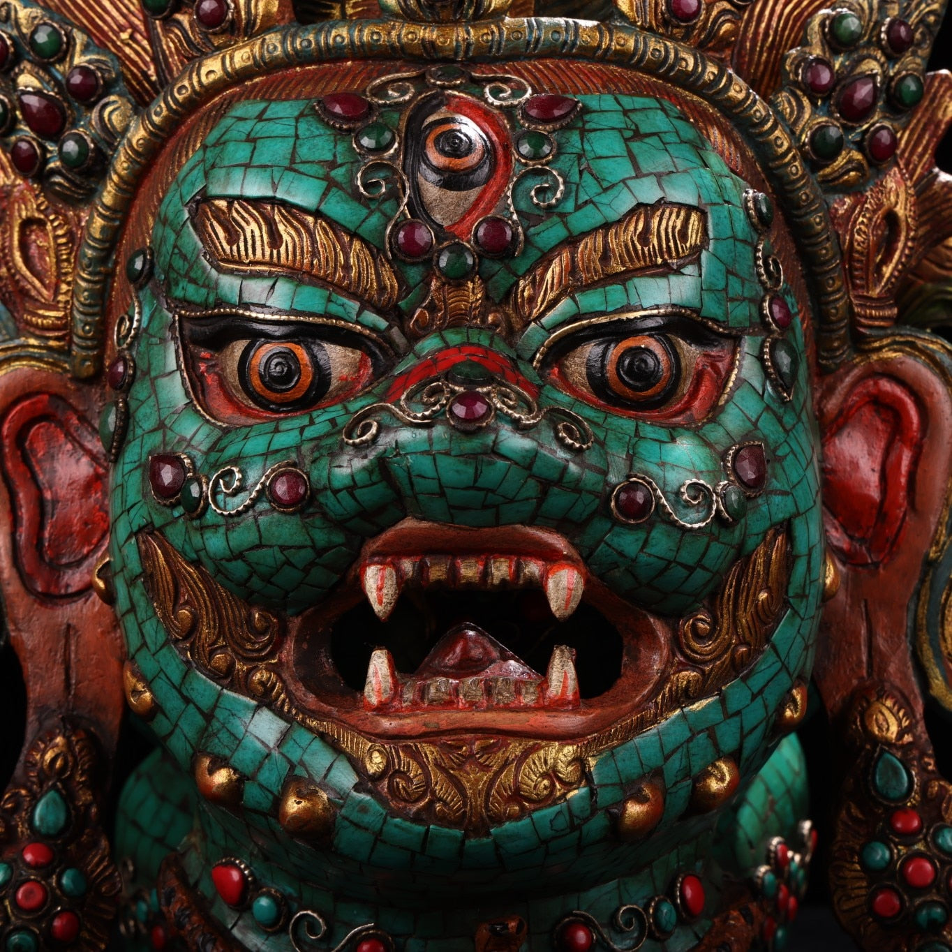 Mahakala Head Handmade in Nepal