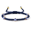 Evil Eye Braided Bracelet for Protection & Luck