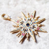 Royalty Golden Star Crystal Pendant