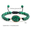 108 Prayer Bead Mala Handmade w/ Malachite Stone