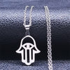 Evil Eye (Hamsa) Hand of Fatima Pendant Necklace