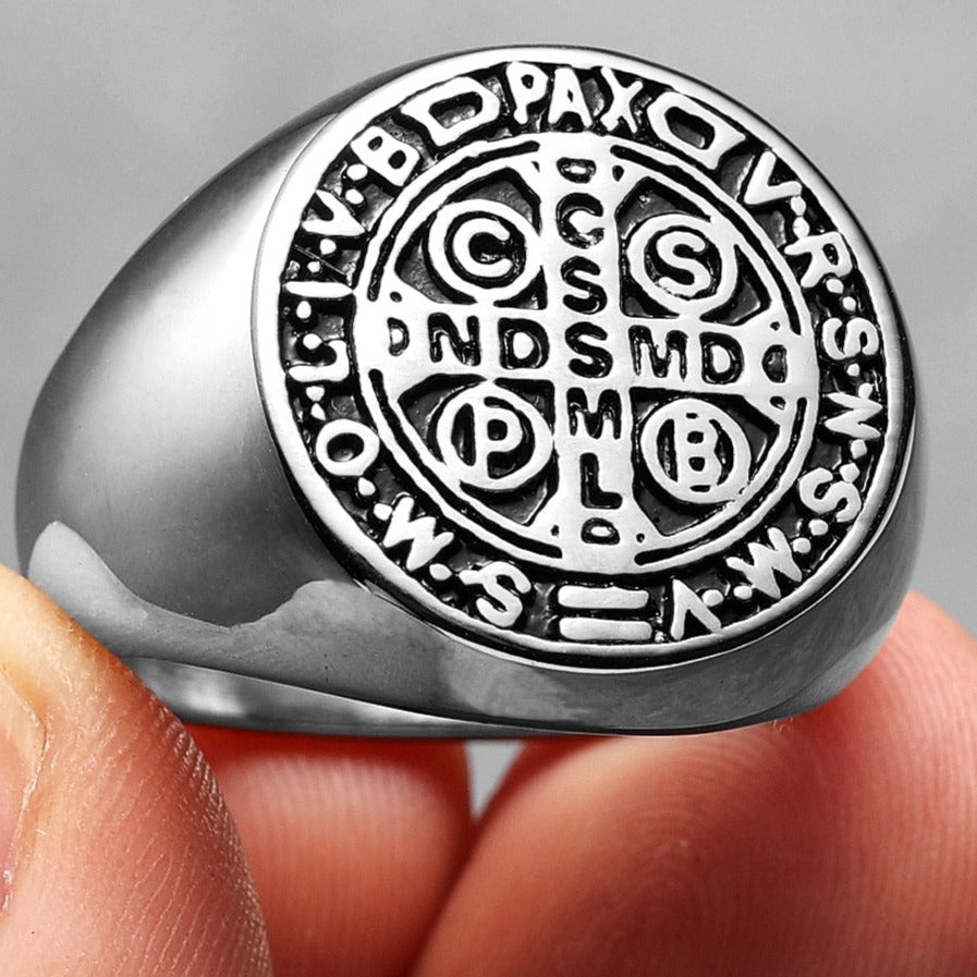 Saint Benedict Medal Ring