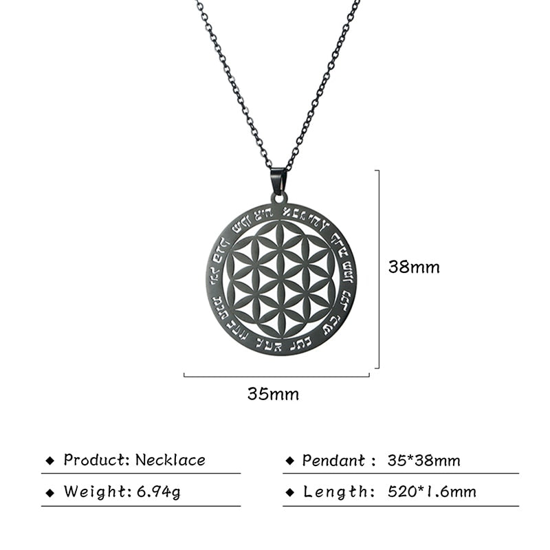 Flower of Life Pendent Necklace