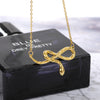 Snake Pendant Necklace For Women Stainless Steel