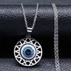 Evil Eye (Hamsa) Hand of Fatima Pendant Necklace