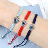 Hand of Fatima & Evil Eye Braided Bracelet for Luck & Protection