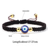 Evil Eye Braided Bracelet for Protection & Luck