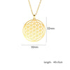 Flower of Life Pendent Necklace