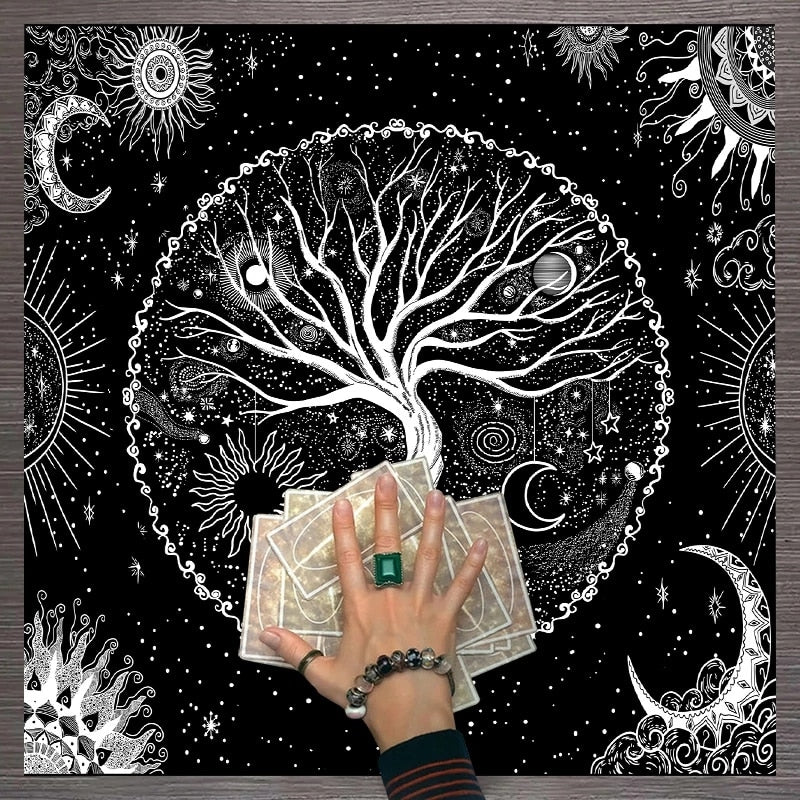 Tree of Life Tarot & Altar Cloth