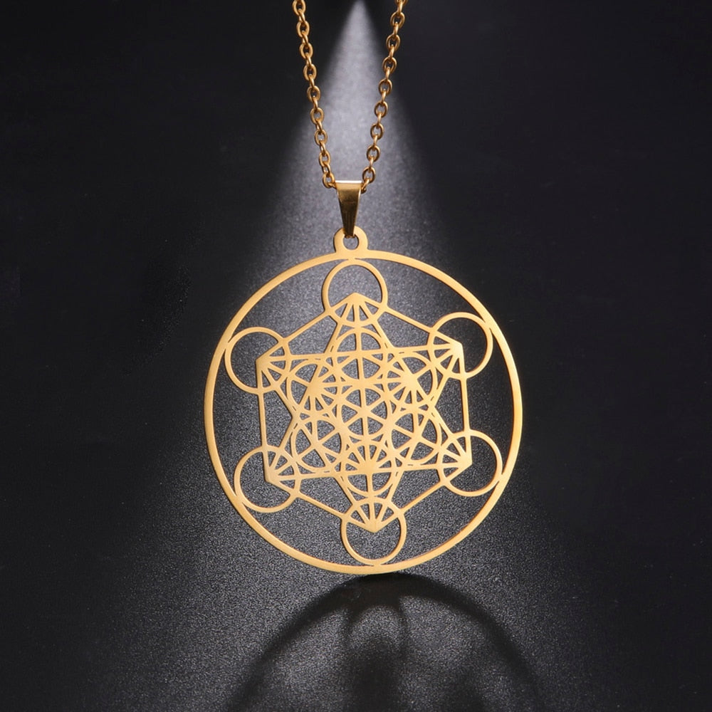 Archangel Metatron Pendant w/ Necklace