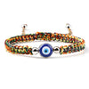 Evil Eye Braided Bracelet for Protection & Luck