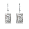 Tarot Drop Earrings of the Major Arcana