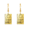 Tarot Drop Earrings of the Major Arcana