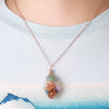 7 Chakras Crystal Pendant Necklace