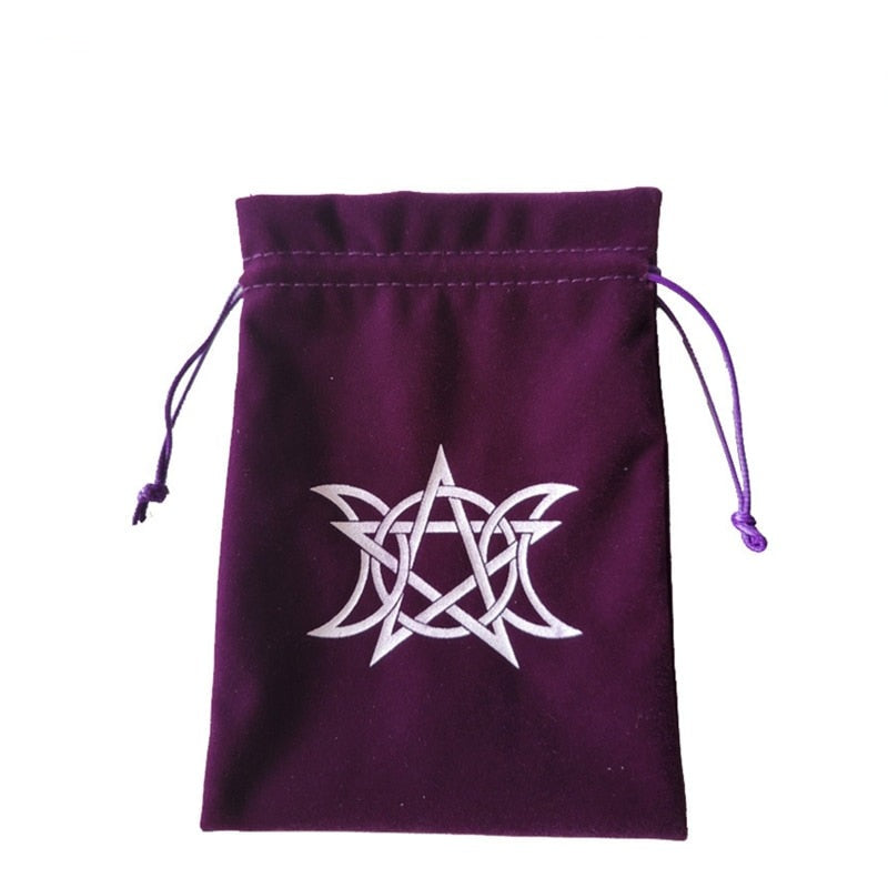 Velvet Moon Storage Bag for Divination Accessories