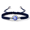 Evil Eye Braided Bracelet for Protection & Luck