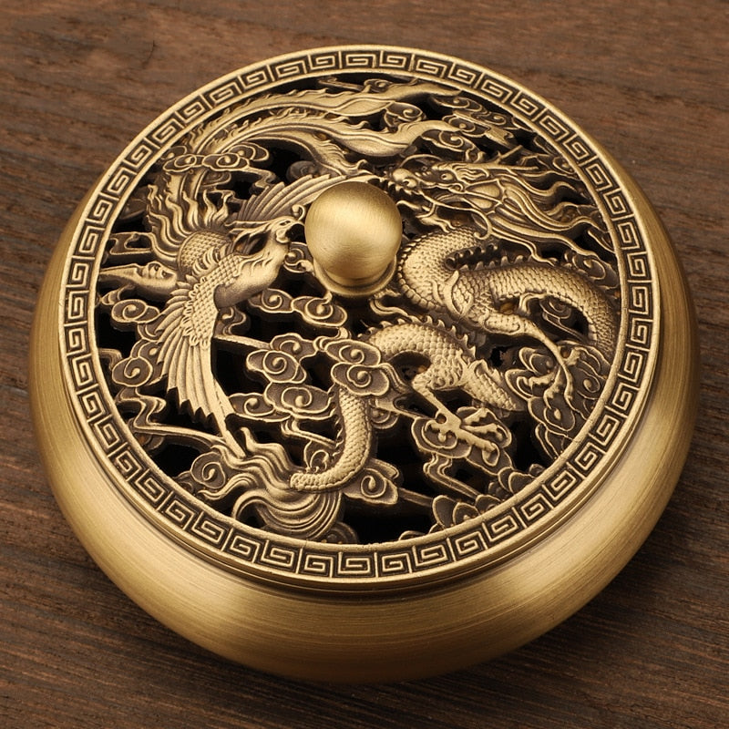 Sculpted Brass Incense Burner - Various Spirit Animals