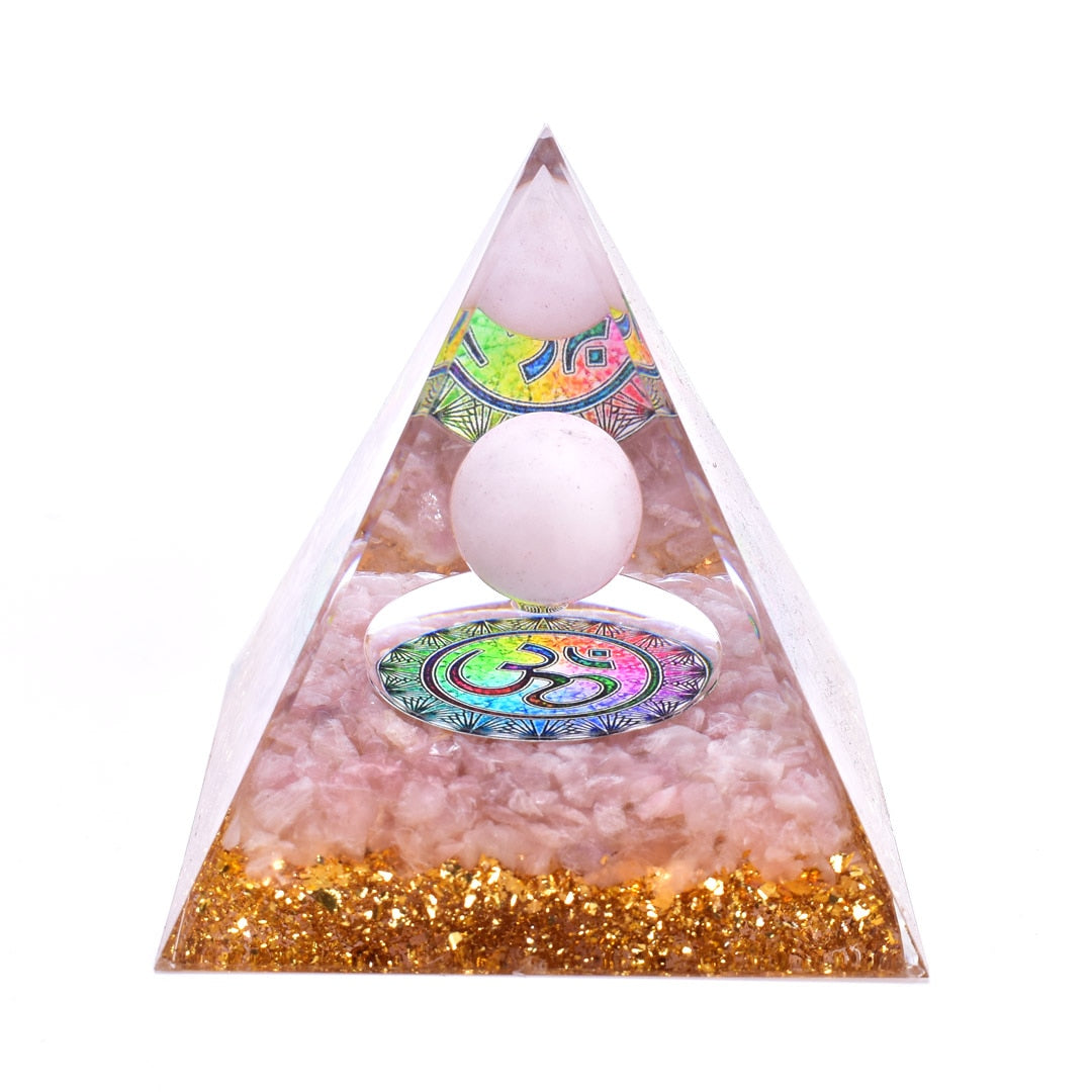 Orgone Pyramid 6cm for Energy Generation & Protection