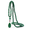 108 Prayer Bead Mala Handmade w/ Malachite Stone