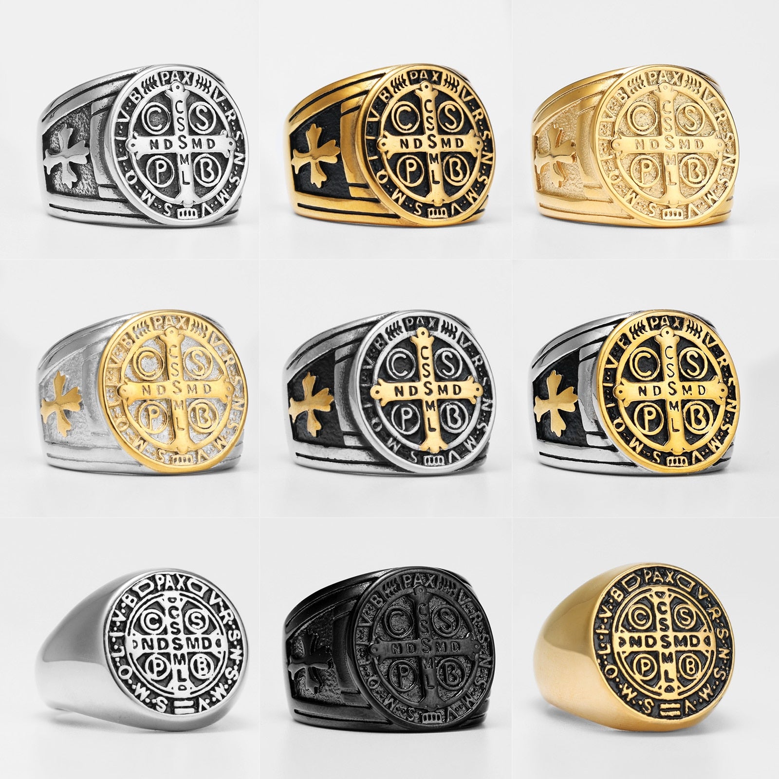 Saint Benedict Medal Ring