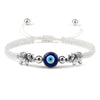 Evil Eye Braided Bracelet for Protection & Luck